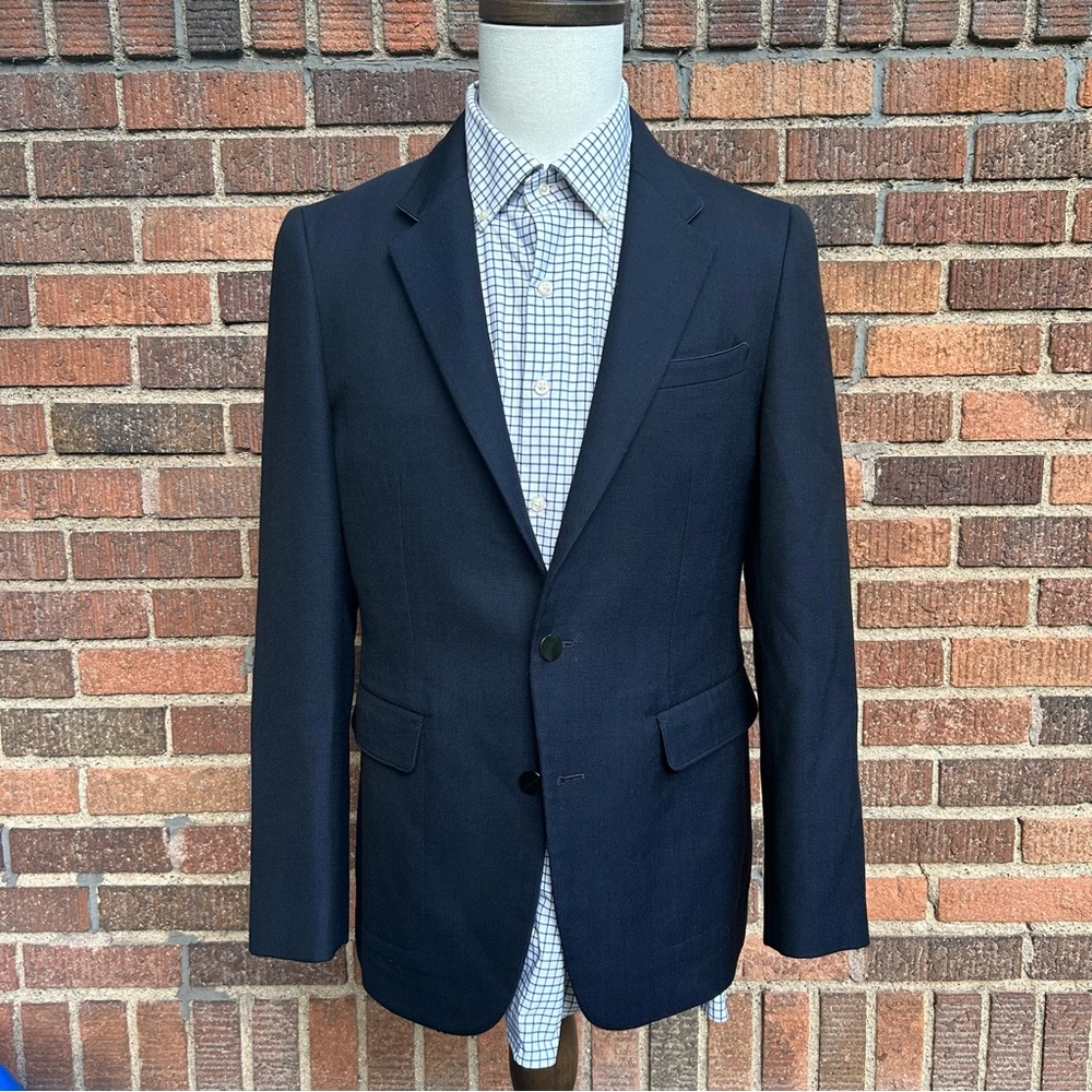 TIME Postmodern Men’s Navy Blue Blazer 38R Japan